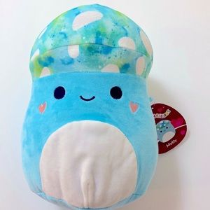 NWT Squishmallows 8” Mully the Mushroom.